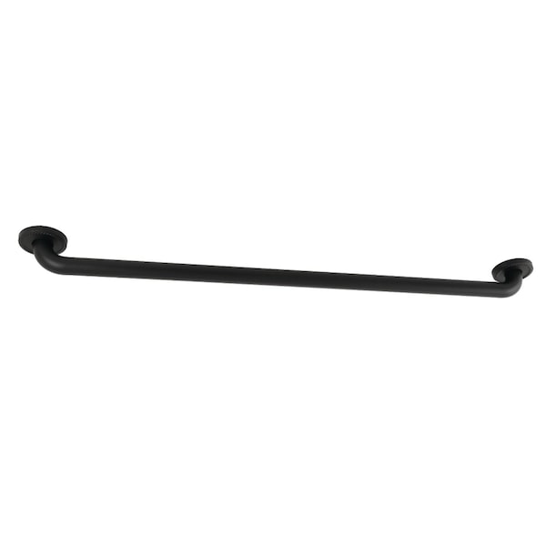 Contemporary DR814360 Laurel 36" X 1-1/4" OD Grab Bar, Matte Black, 39.06 L, Brass, Matte Black